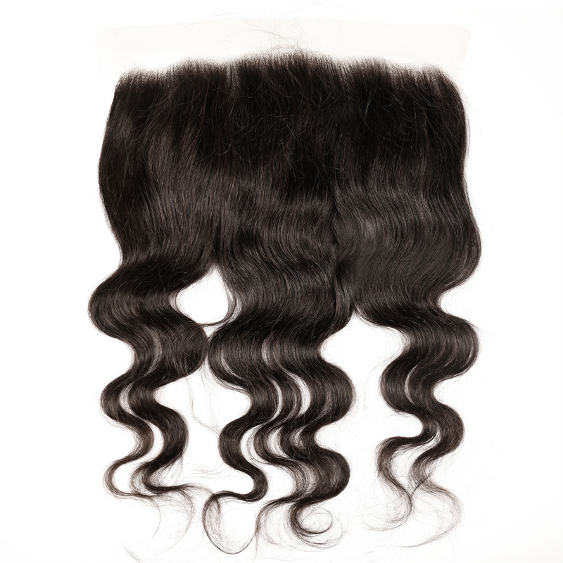 Virgin Human Hair Body Wave 13x4 13x6 Transparent Lace Frontal - 图片 2
